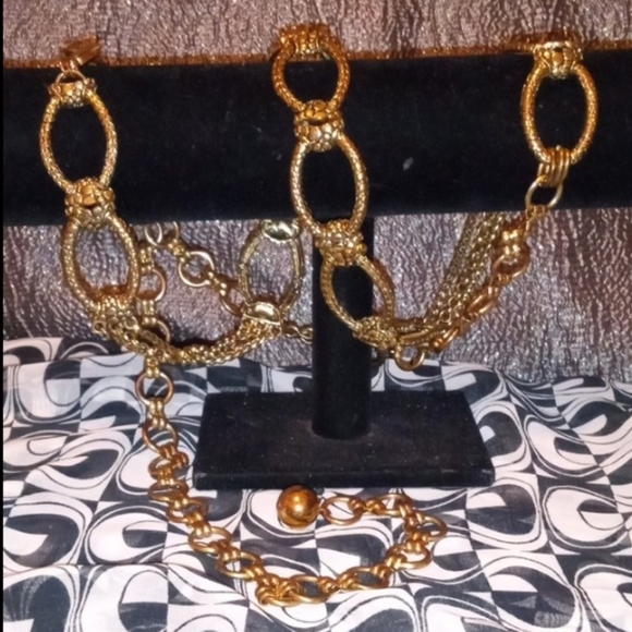 51" BEAUTIFUL CHAIN LINK CROSSBODY PURSE CHAIN! - Picture 1 of 5